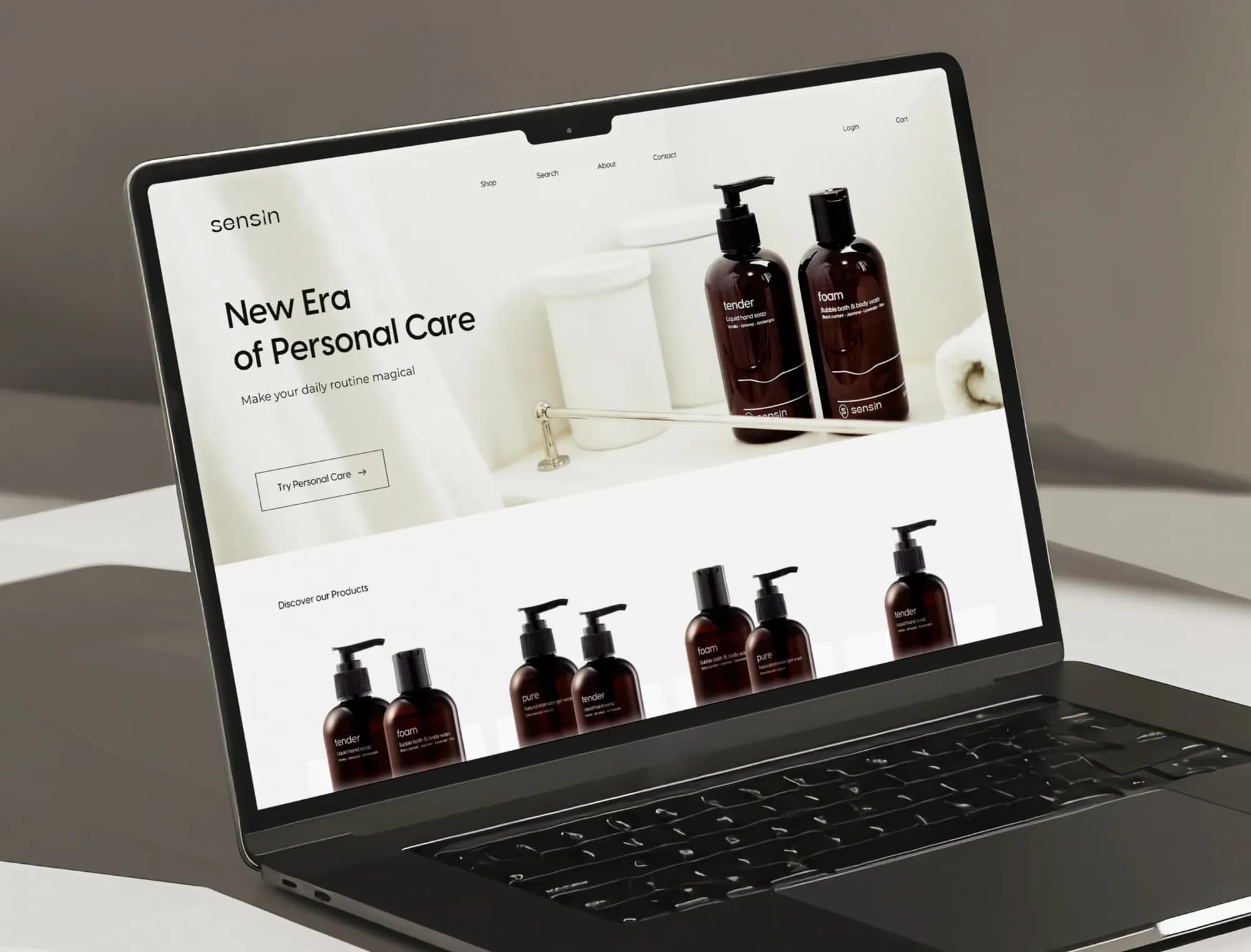Product Interface — E-Commerce · Product Pages