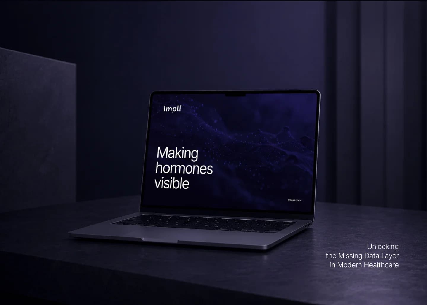 Impli — pitch deck for a medtech biosensing platform